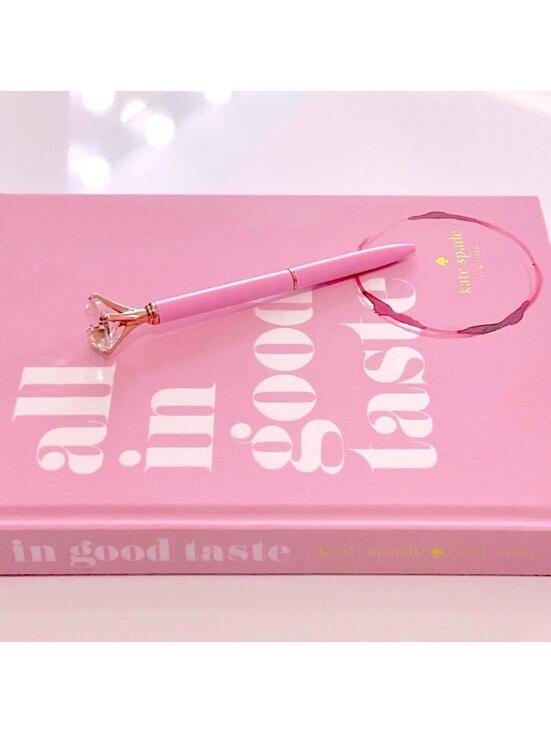 Miss Glam Co. Other - Pink & Gold Diamond Pen